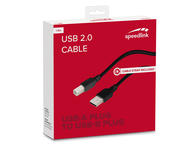 Кабели и Адаптери Speedlink USB-A to USB-B Cable 1.80м HQ