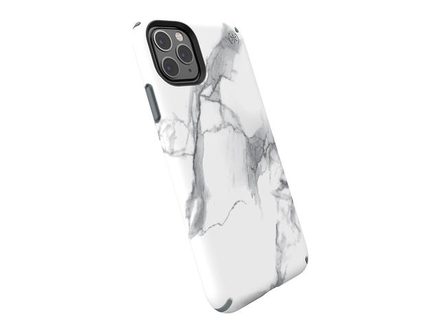 Калъфи Speck iPhone 11 Pro Max PRESIDIO INKED (CARRARAMARBLE MATTE/GREY)