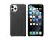 Калъфи Apple iPhone 11 Pro Max Leather Case - Black
