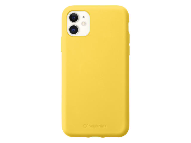 Калъфи Cellularline Sensation за iPhone 11, Жълт