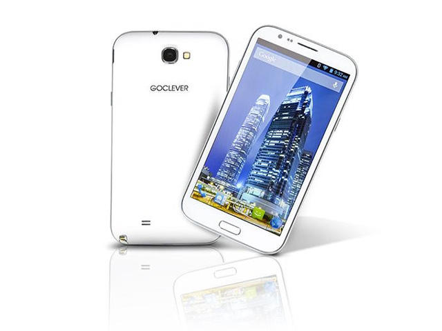 Смартфони GoClever FONE 570QW 4GB, бял цвят
