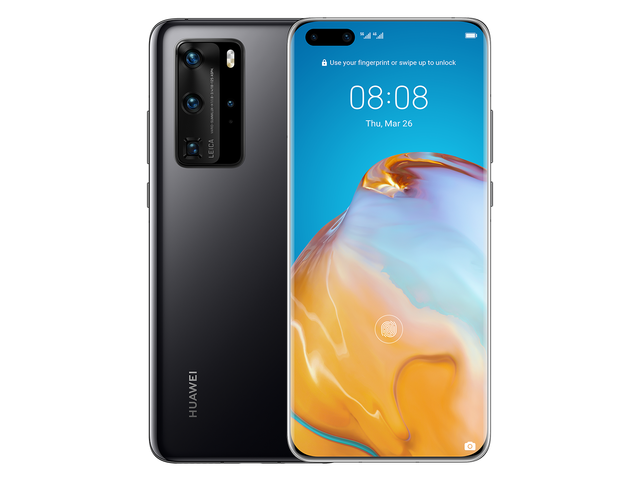 Смартфони Huawei P40 Pro 256GB, Black с Huawei Watch GT 2