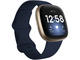 Смарт часовници Fitbit Versa 3 Midnight/Soft Gold Aluminum