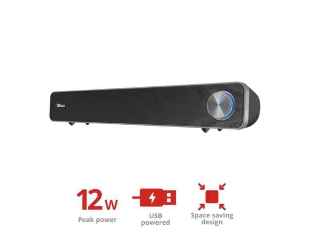 Колони TRUST Arys USB Soundbar