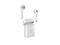 Слушалки Cellular line Music Sound TWS, в бяло