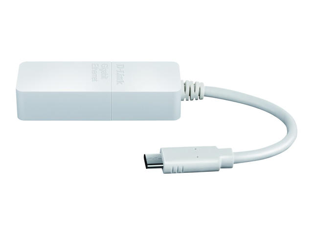 Кабели и Адаптери D-link USB‑C to Gigabit Ethernet Adapter DUB‑E130