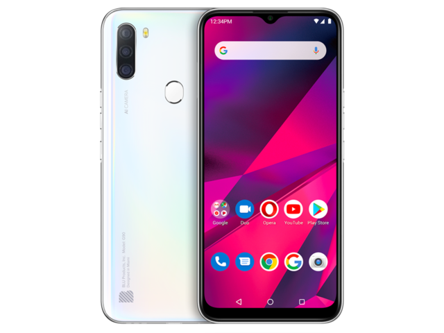 Смартфони BLU G90 64GB, Pearl White