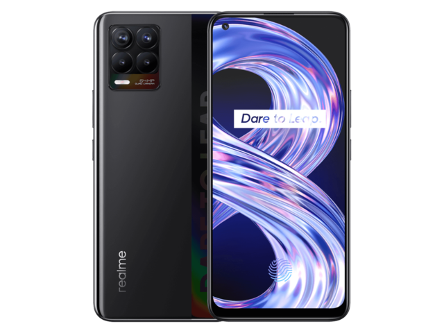 Смартфони Realme 8 128GB, Cyber Black