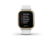 Смарт часовници Garmin Venu Sq White / Light Gold Bezel 