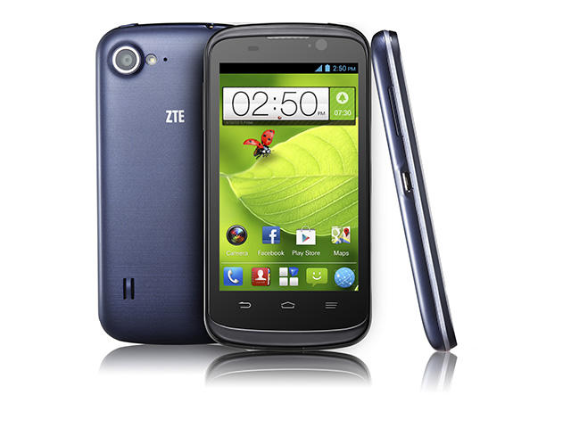 Смартфони ZTE Blade V 4GB, син цвят