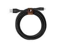 Кабели и Адаптери Belkin DuraTekª Plus Кабел Lightning към USB-A с кабел 1.2 м - черен