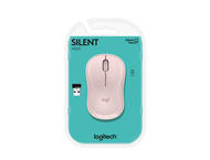 Мишки Logitech M220 Silent, в розово