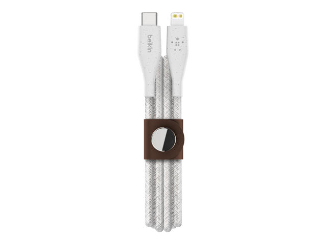 Кабели и Адаптери Belkin BOOST↑CHARGE™ USB-C™ кабел с Lightning конектор + каишка (изработен с DuraTek™)