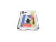 Калъфи Speck iPhone 11 Presidio Clear + Print за Pro Max - Paintsplatter Blue/Clear