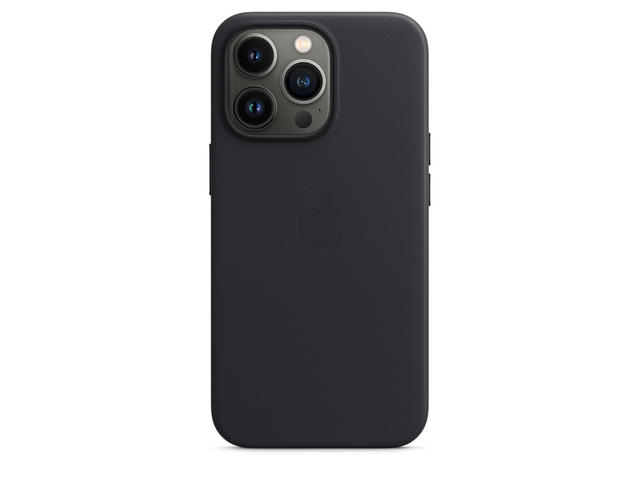 Калъфи Apple iPhone 13 Pro Leather Case with MagSafe - Midnight