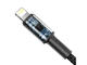 Кабели и Адаптери Baseus High Density Braided USB-C to Lightning Cable PD 20W (CATLGD-A03) - USB-C към Lightning кабел за Apple устройства с Lightning порт (200 см) (син)