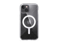 Калъфи Speck iPhone 13 Presidio Perfect Clear Glitter Grip + MS Clear/Platinum Glitter