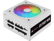 Захранвания за компютри CORSAIR CX750F RGB White - 750W Bronze FM