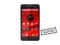 Смартфони Prestigio MultiPhone 5044 DUO 4GB, черен цвят, с нарушена опаковка