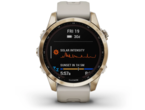 Смарт часовници Garmin Fenix 7S Sapphire Solar Cream Gold Titanium /Light Sand