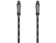 Кабели и Адаптери Hama Audio Optical Fibre Cable, ODT Plug (Toslink), Metal, 3 метра