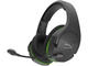 Слушалки HyperX CloudX Stinger Core, безжични, в черно-зелено