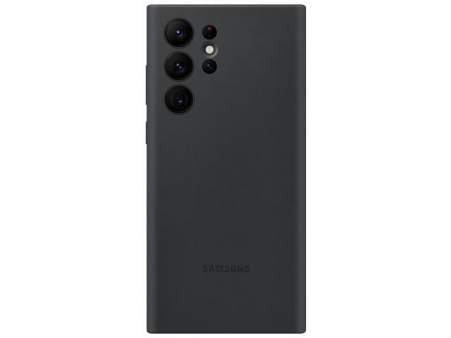 Калъфи Samsung Galaxy S22 Ultra Silicone Cover, Black