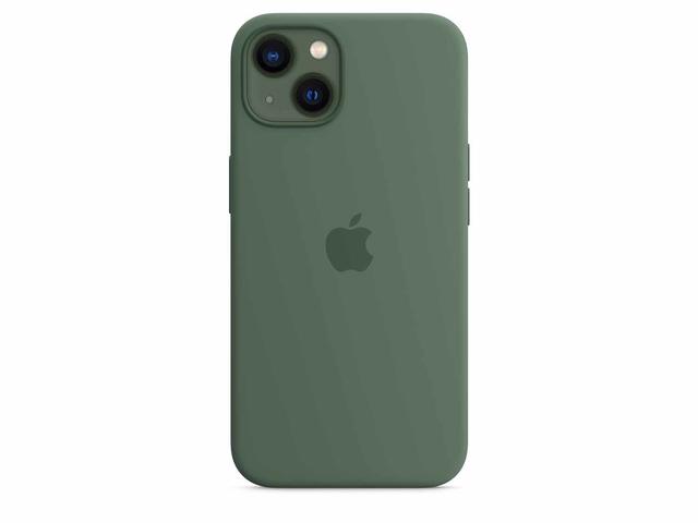 Калъфи Apple iPhone 13 Silicone Case with MagSafe - Eucalyptus (Seasonal Spring 2022)