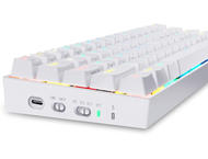 Клавиатури Redragon Draconic K530W-RGB бяла