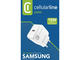 Зарядни устройства Cellular line зарядно за Samsung 220V USB-C 15W, бяло