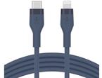 Кабели и Адаптери Belkin BOOST CHARGE Silicone cable USB-C to Lightning - 3M - Blue
