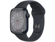 Смарт часовници Apple Watch Series 8 GPS 41mm Midnight Aluminium Case with Midnight Sport Band - Regular