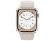 Смарт часовници Apple Watch Series 8 GPS 41mm Starlight Aluminium Case with Starlight Sport Band - Regular