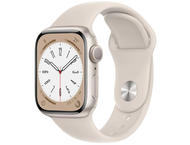 Смарт часовници Apple Watch Series 8 GPS 41mm Starlight Aluminium Case with Starlight Sport Band - Regular