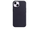 Калъфи Apple iPhone 14 Leather Case with MagSafe - Ink