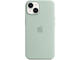 Калъфи Apple iPhone 14 Silicone Case with MagSafe - Succulent