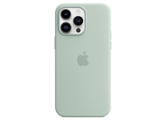 Калъфи Apple iPhone 14 Pro Max Silicone Case with MagSafe - Succulent