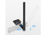 Безжични адаптери TP-Link Archer T2E AC600 Low-Pro bracket