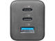 Зарядни устройства Cellularline 220V PD GaN USB, 2xUSB-C 65W