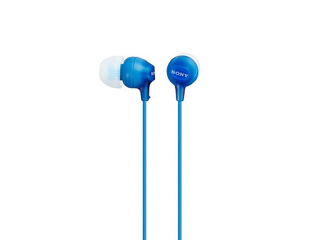 Слушалки Sony MDR-EX15LP сини