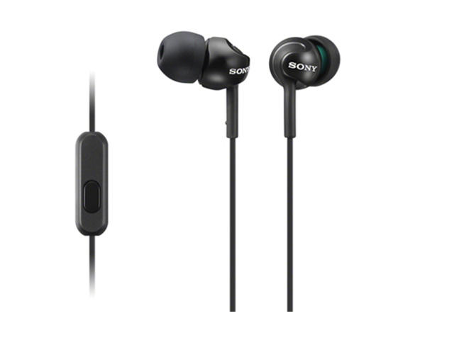Слушалки Sony MDR-EX110AP черни