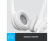 Слушалки Logitech H390, WHITE 