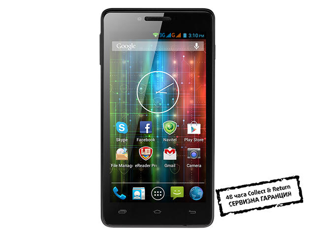 Смартфони Prestigio MultiPhone 5451 DUO 4GB, черен цвят
