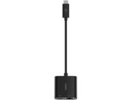 Кабели и Адаптери Belkin USB-C към Ethernet + адаптер за зареждане (60W PD) - черен