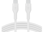 Кабели и Адаптери Belkin BOOST CHARGE Flex Silicone cable USB-C to USB-C 2.0 - 1M - White