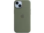 Калъфи Apple iPhone 14 Silicone Case with MagSafe - Olive (SEASONAL 2023 Spring)
