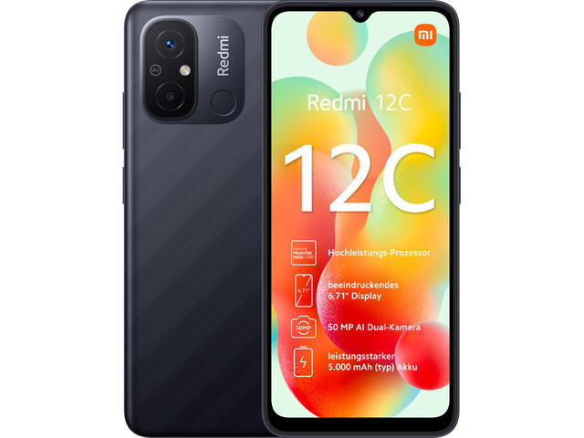 Смартфони Xiaomi Redmi 12C 2GB/32GB, Graphite Gray