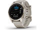 Смарт часовници Garmin fenix 7S Pro Sapphire Solar Edition - Soft Gold с Light Sand каишка
