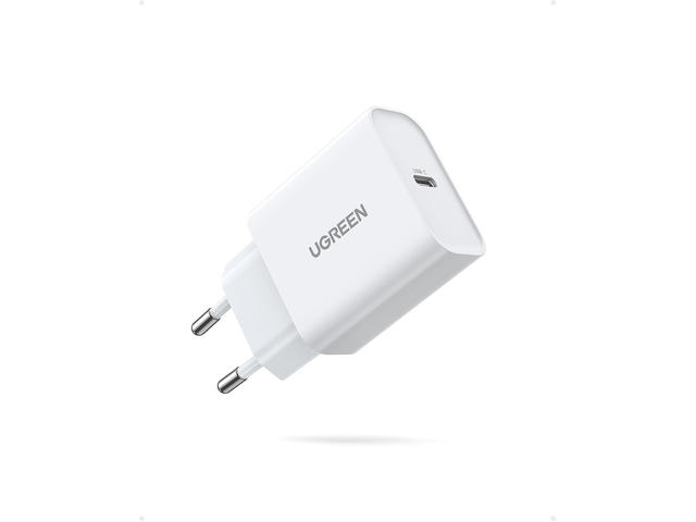 Зарядни устройства Ugreen 20W USB C зарядно устройство със захранване PD 3.0
