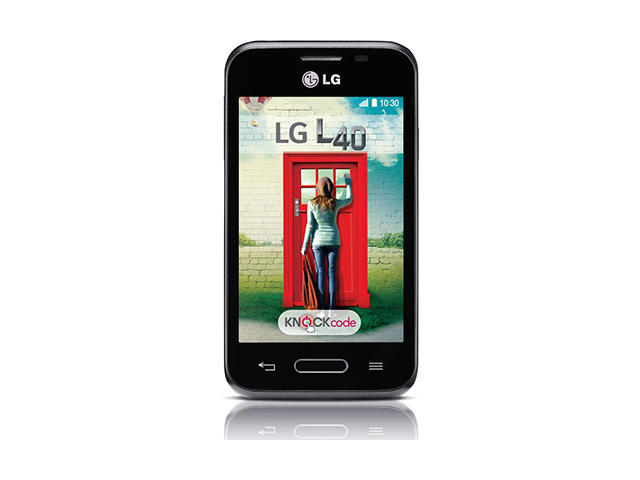 Смартфони LG L40 (D160) 4GB, черен цвят